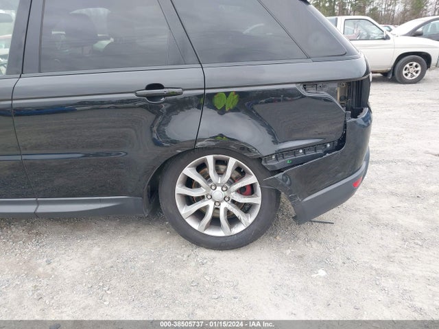 2016 LAND ROVER RANGE ROVER SPORT 5.0L V8 SUPERCHARGED/5.0L V8 SUPERCHARGED DYNAMIC VIN: SALWR2EFXGA120314