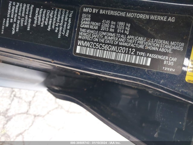 2016 MINI COUNTRYMAN WMWZC5C56GWU20112 Photo 8