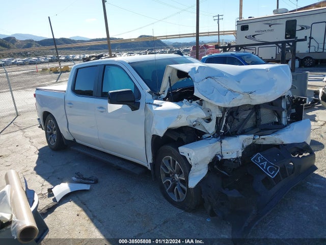 2021 CHEVROLET SILVERADO 1500 2WD SHORT BED RST VIN: 3GCPWDET4MG307597