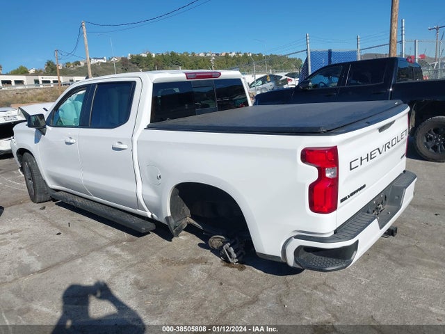 2021 CHEVROLET SILVERADO 1500 2WD SHORT BED RST VIN: 3GCPWDET4MG307597