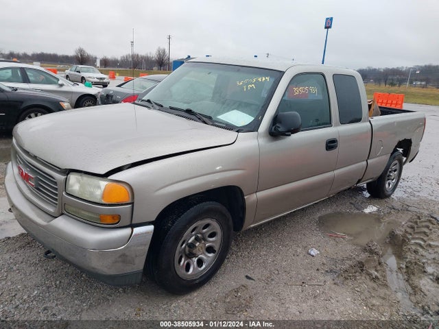 2002 GMC SIERRA 1500 STANDARD VIN: 2GTEC19W621392886