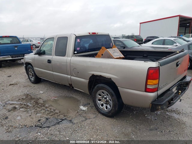 2002 GMC SIERRA 1500 STANDARD VIN: 2GTEC19W621392886