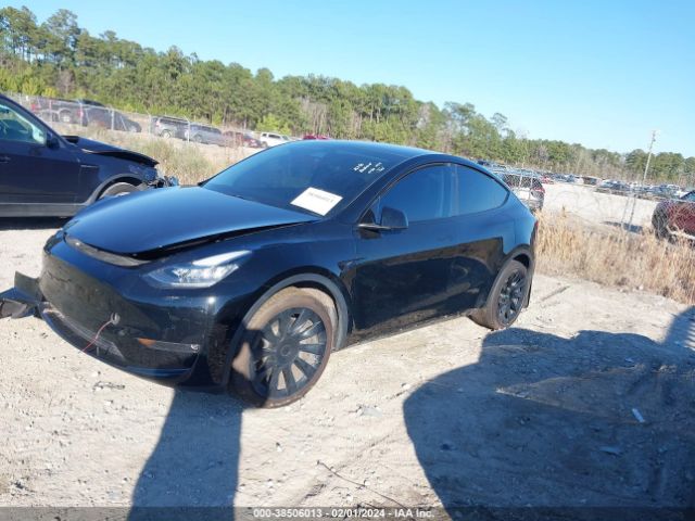 2021 TESLA MODEL Y 5YJYGAEE8MF251641 Photo 1