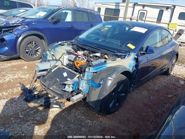 Tesla Model 3 Standard Range Plus Rear-wheel Drive 2021 5YJ3E1EAXMF850845 Image 2