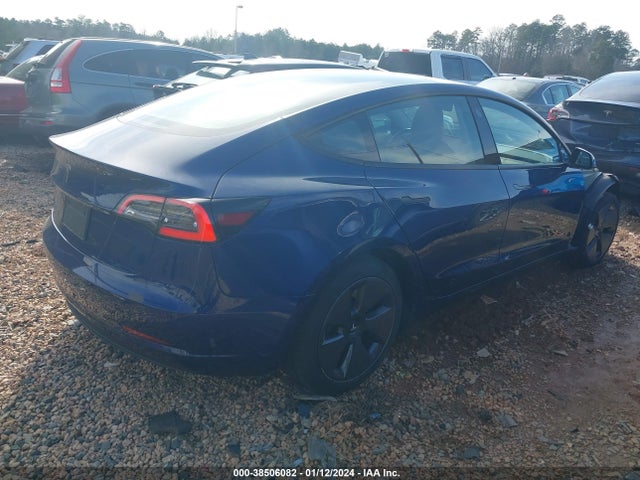 Tesla Model 3 Standard Range Plus Rear-wheel Drive 2021 5YJ3E1EAXMF850845 Image 4