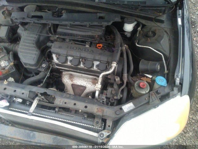 2002 HONDA CIVIC LX VIN: 2HGES165X2H525494