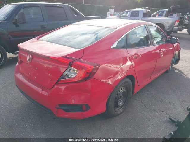 Honda Civic Lx 2017 2HGFC2F55HH551176 Image 4