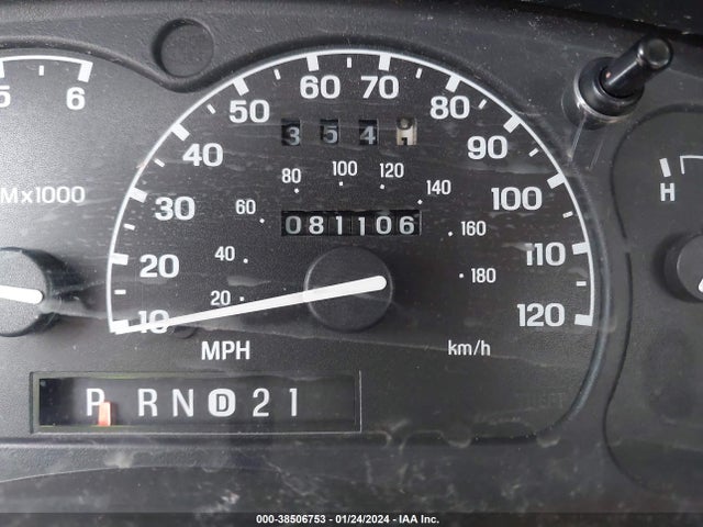 1998 FORD RANGER SPLASH/XL/XLT VIN: 1FTYR14U8WTA53774