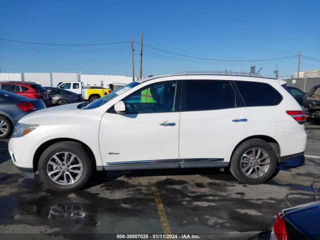 5N1CR2MN5EC652263 Nissan Pathfinder Hybrid Sl