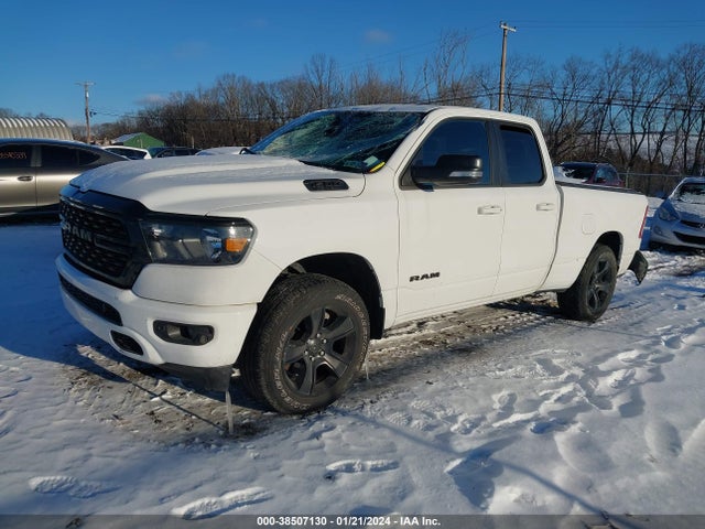 RAM 1500 Big Horn Quad Cab 4x4 6'4 Box 2022 1C6SRFBTXNN259590 Image 2