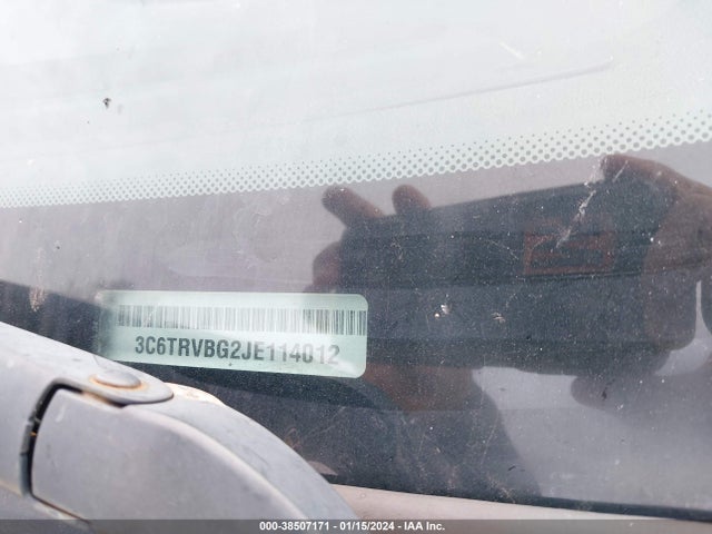 Продаж на аукціоні авто 2018 Ram Promaster 1500 High Roof 136 Wb, vin: 3C6TRVBG2JE114012, номер лоту: 38507171