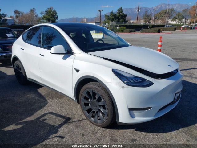 2022 TESLA MODEL Y 7SAYGDEE0NA020719