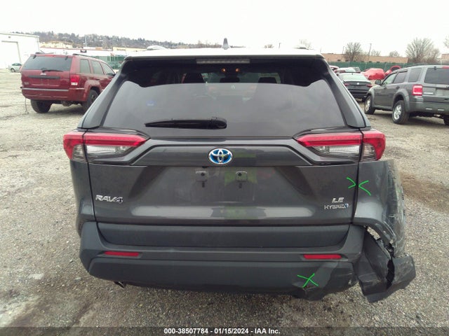 2021 TOYOTA RAV4 LE HYBRID VIN: 4T3LWRFV9MU018498