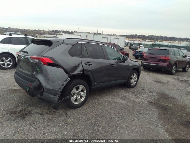 2021 TOYOTA RAV4 LE HYBRID VIN: 4T3LWRFV9MU018498