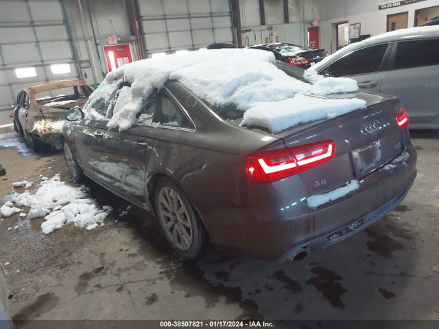 2013 AUDI A6 3.0T PREMIUM VIN: WAUJGAFC0DN073558