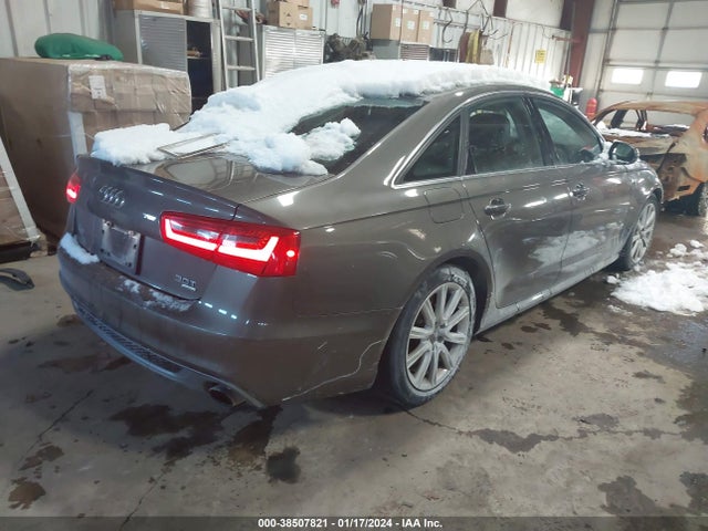 2013 AUDI A6 3.0T PREMIUM VIN: WAUJGAFC0DN073558