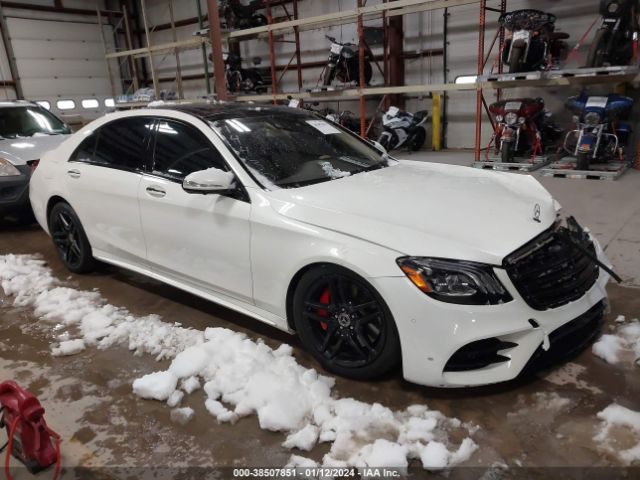 Auction sale of the 2018 Mercedes-benz S 560, vin: WDDUG8DBXJA414430, lot number: 38507851