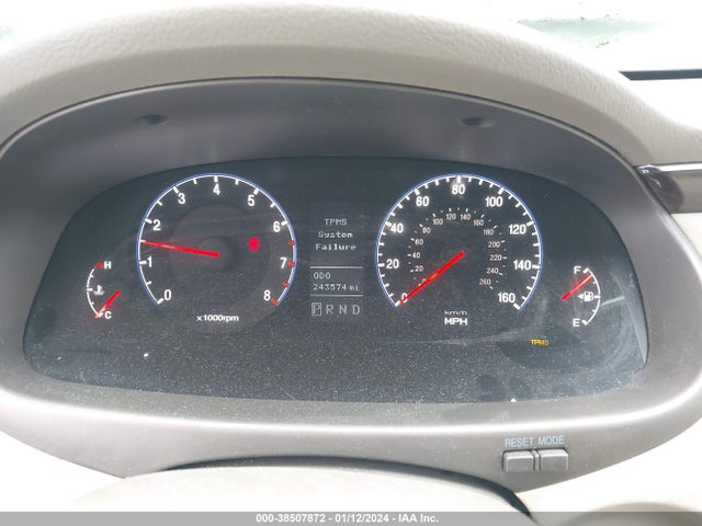 2009 HYUNDAI AZERA LIMITED VIN: KMHFC46F89A358664