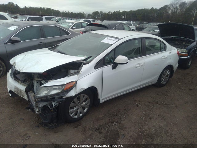 2012 HONDA CIVIC LX VIN: 2HGFB2F55CH304347