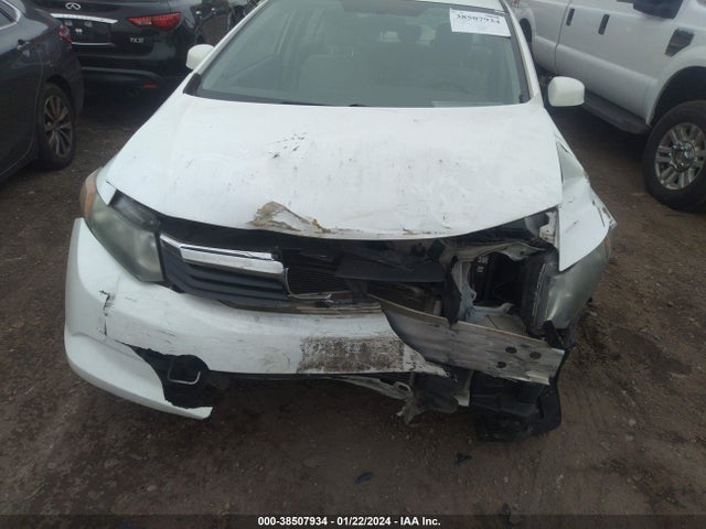 2012 HONDA CIVIC LX VIN: 2HGFB2F55CH304347
