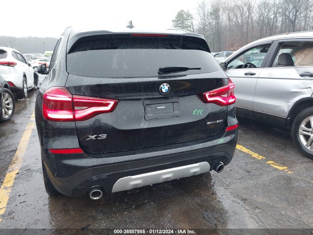 2021 BMW X3 SDRIVE30I VIN: 5UXTY3C05M9E03588