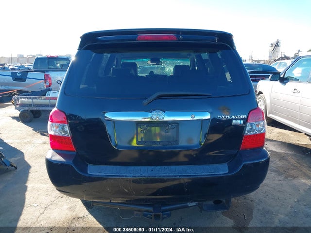 2007 TOYOTA HIGHLANDER HYBRID LIMITED V6 VIN: JTEDW21A470021796