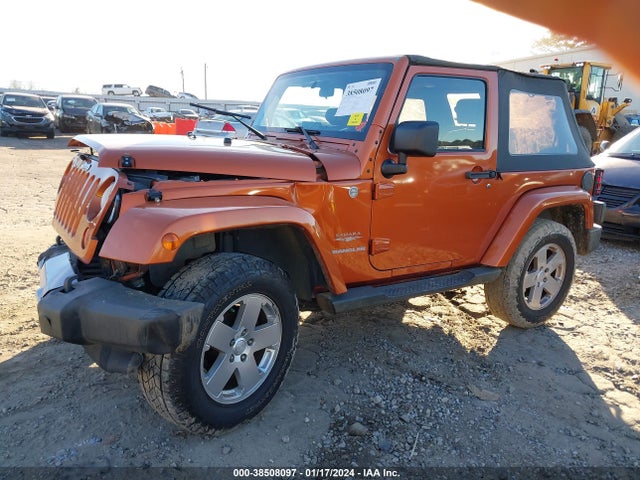 2010 JEEP WRANGLER SAHARA VIN: 1J4AA5D19AL224217