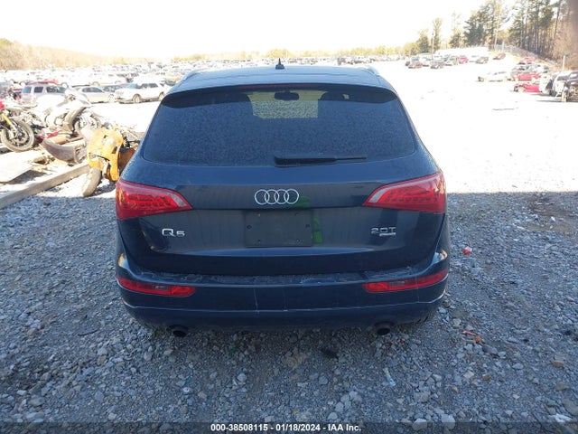 2012 AUDI Q5 2.0T PREMIUM VIN: WA1LFAFP5CA067272