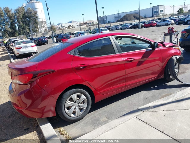 Hyundai ELANTRA SE 2016 KMHDH4AEXGU625046 Image 4