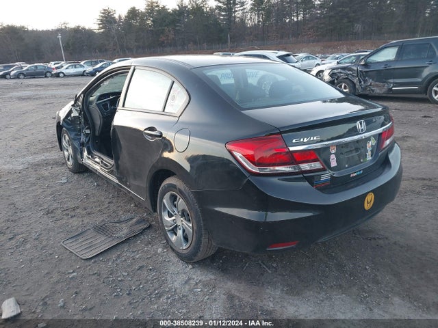 Honda Civic Lx 2014 2HGFB2F54EH537445 Image 3