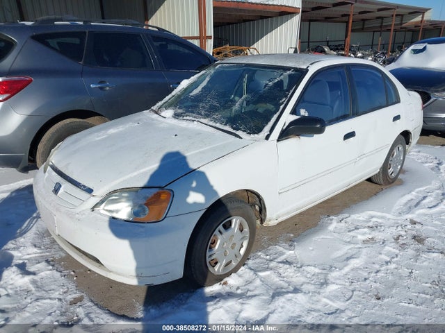 38508272 :رقم المزاد ، 2HGES16521H569875 vin ، 2001 Honda Civic Lx مزاد بيع