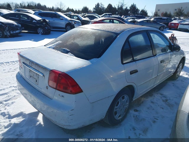 38508272 :رقم المزاد ، 2HGES16521H569875 vin ، 2001 Honda Civic Lx مزاد بيع