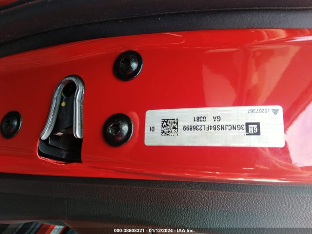 Chevrolet TRAX LTZ 2015 3GNCJNSB4FL236899 Image 9