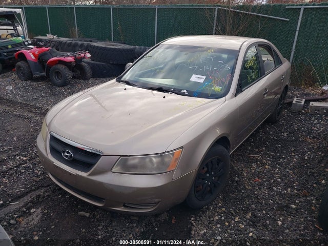 2008 HYUNDAI SONATA GLS VIN: 5NPET46C78H375002