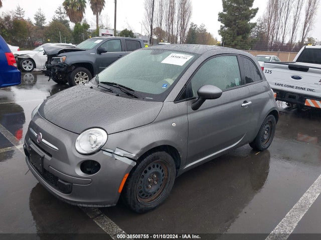 2012 FIAT 500 3C3CFFARXCT334916 Photo 1