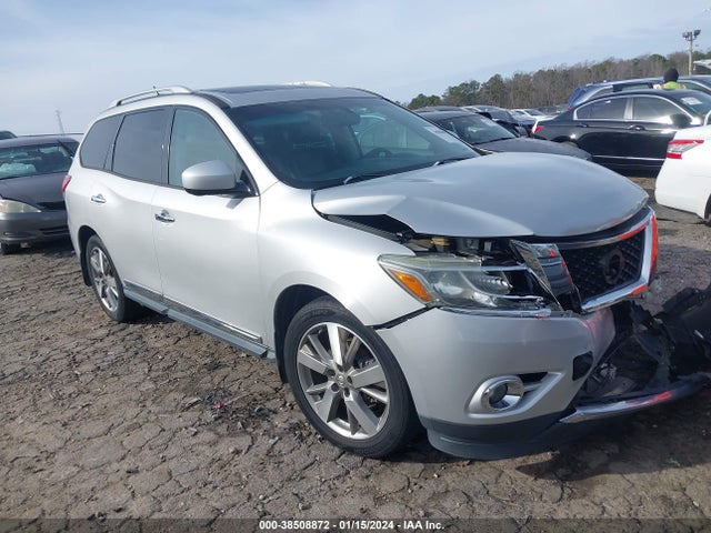 2015 NISSAN PATHFINDER PLATINUM VIN: 5N1AR2MN4FC600650