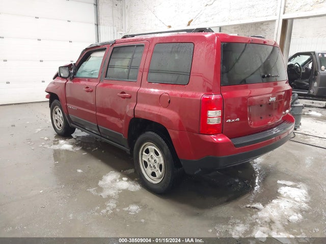 1C4NJRBB1HD196489 Jeep Patriot Sport 4x4