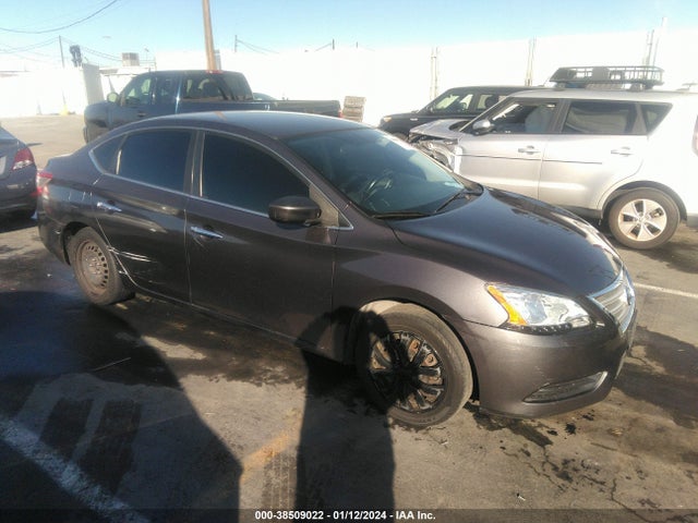2013 NISSAN SENTRA S VIN: 3N1AB7AP6DL714584