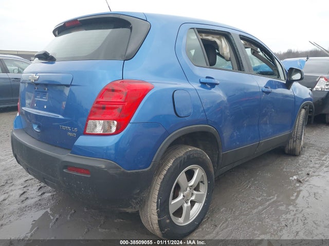 Chevrolet Trax 1ls 2016 KL7CJNSB8GB572161 Image 4