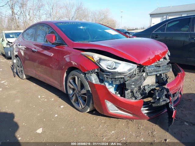 2014 HYUNDAI ELANTRA LIMITED VIN: 5NPDH4AE9EH473692