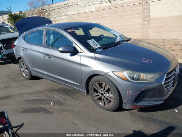 38509238 :رقم المزاد ، 5NPD84LF3JH264755 vin ، 2018 Hyundai Elantra Sel مزاد بيع