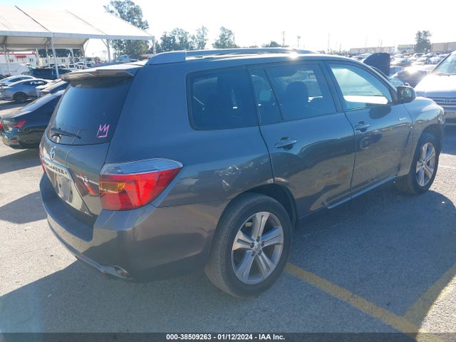2009 TOYOTA HIGHLANDER SPORT VIN: JTEDS43A992081164