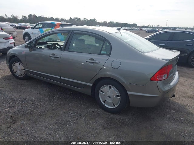 2007 HONDA CIVIC HYBRID VIN: JHMFA36287S006045