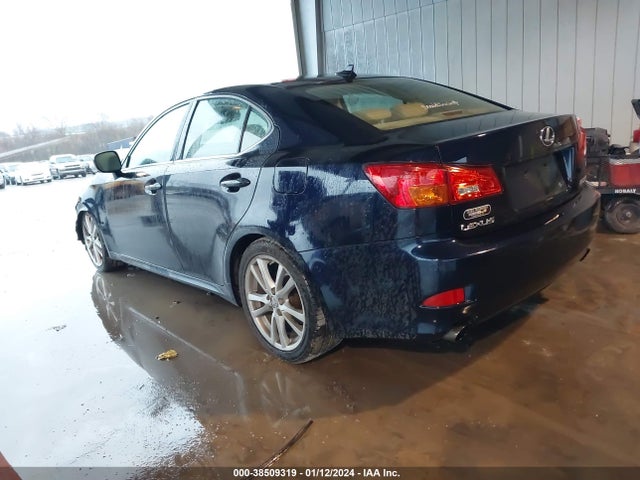 2007 LEXUS IS 250 VIN: JTHBK262172055089