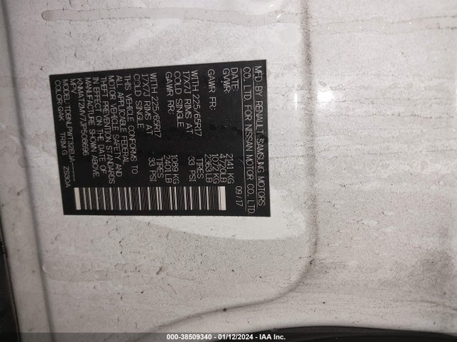 Nissan ROGUE S 2018 KNMAT2MV7JP508696 Image 9