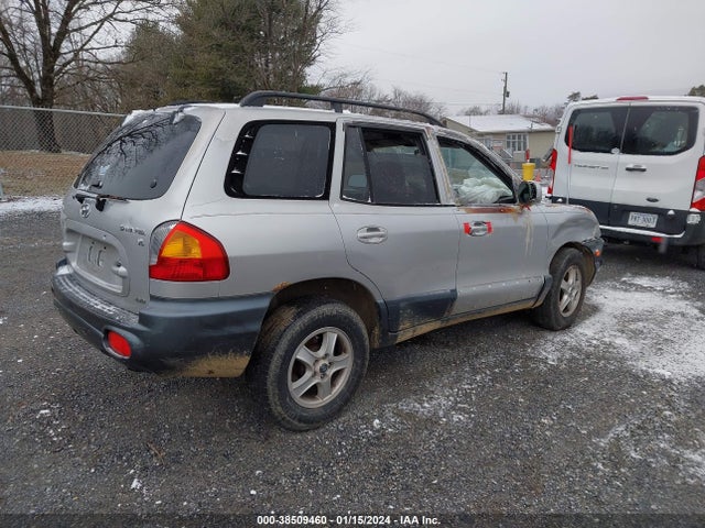 2002 HYUNDAI SANTA FE GLS/LX VIN: KM8SC73D02U217160
