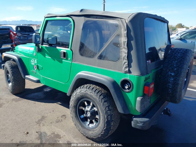 2005 JEEP WRANGLER SE VIN: 1J4FA29S45P355382