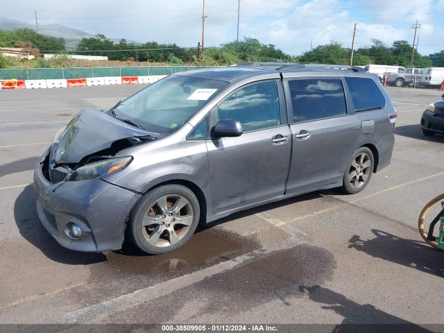 2015 TOYOTA SIENNA SE 8 PASSENGER/SE PREMIUM 8 PASSENGER VIN: 5TDXK3DC2FS661579