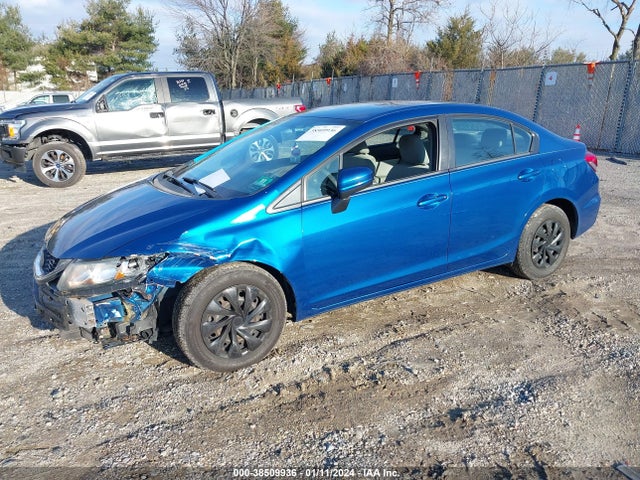 Honda Civic Lx 2014 2HGFB2F50EH556638 Image 2