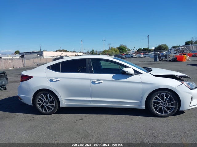 2019 HYUNDAI ELANTRA LIMITED VIN: 5NPD84LF3KH497147